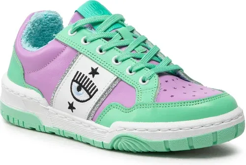Sneakersy Chiara Ferragni - CF3003-173 Violet/Green