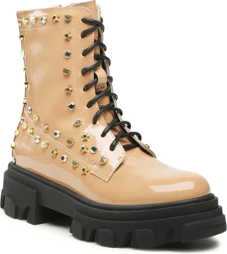 Outdoorová obuv CHIARA FERRAGNI - CF3037 014 Beige