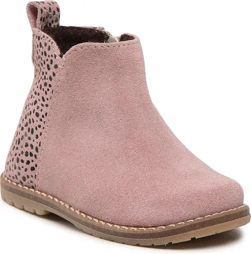 Členková obuv FLAMINGO - CD0500-0 Róż/Cętki