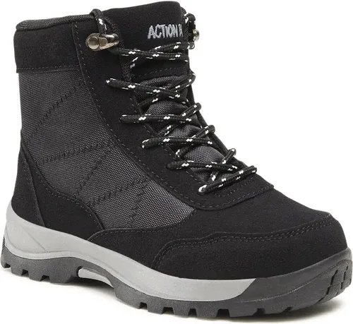 Čižmy Action Boy - CP72-22879 Black