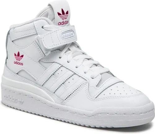 Topánky adidas - Forum Mid W G57984 Ftwwht/Ftwwht/Shopnk
