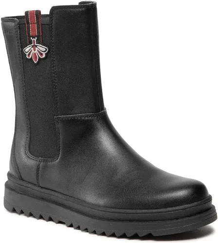 Čižmy GEOX - J Gillyjaw G. D J267XD 000BC C9999 D Black