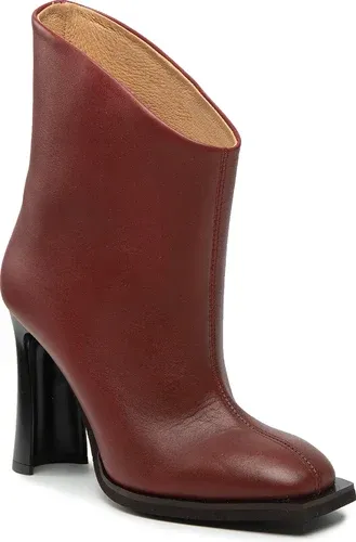 Členkové čižmy R.POLAŃSKI - 1568 Bordowy Lico