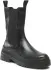 Členková obuv s elastickým prvkom Ryłko - H2Y51_X Čierna