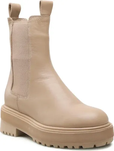 Členková obuv s elastickým prvkom Gino Rossi - 222FW157 Beige