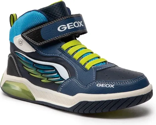 Sneakersy Geox - J Inek B. D J929CD 05411 C0749 DD Navy/Lime