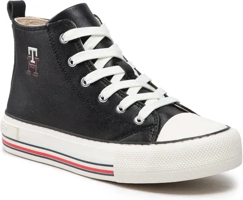 Plátenky Tommy Hilfiger - High Top Lace Up Sneaker T3A9-32288-1355 S Black 999