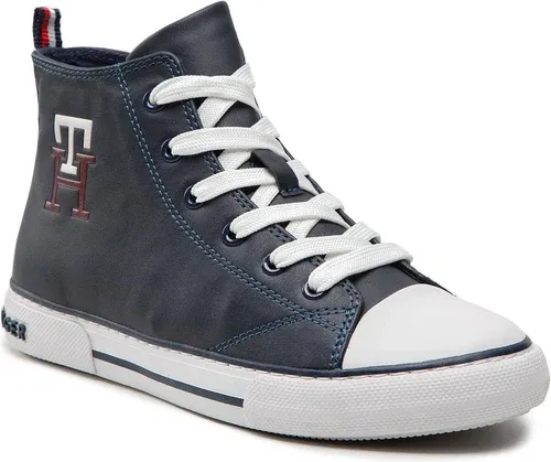 Plátenky Tommy Hilfiger - High Top Lace Up Sneaker T3X9-32452-1355 S Blue 800