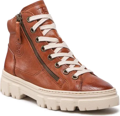 Členková obuv Paul Green - 5210-032 Cognac