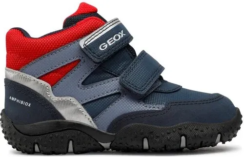 Šnurovacia obuv Geox - B Baltic B.B Abx A B2620A 0CEFU C0735 S Navy/Red