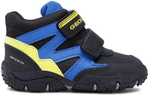 Šnurovacia obuv Geox - B Baltic B.B Abx A B2620A 0CEFU C0802 S Black/Lime