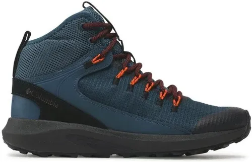 Trekingová obuv COLUMBIA - Trailstorm Mid Waterproof BM0155 Oetrol/Blue/Black 403