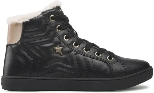 Šnurovacia obuv Geox - J Kathe G. D J26EUD 000BC C9258 D Black/Lt Gold