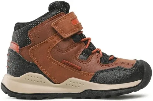 Šnurovacia obuv Geox - J Terem B.B Abx A J16AEA 0FEFU C6FN6 S Brown/Rust