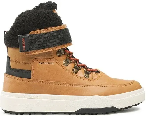 Čižmy Geox - J Bunshee Pg B Abx A J26D8A 0MEFU C2G9B D Dk Yellow/Black