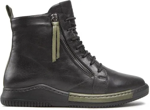 Členková obuv Manitu - 990167-07 Schwarz/Khaki