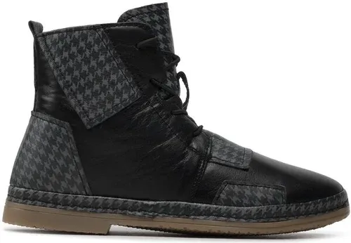 Členková obuv Manitu - 990033-09 Grau/Schwarz