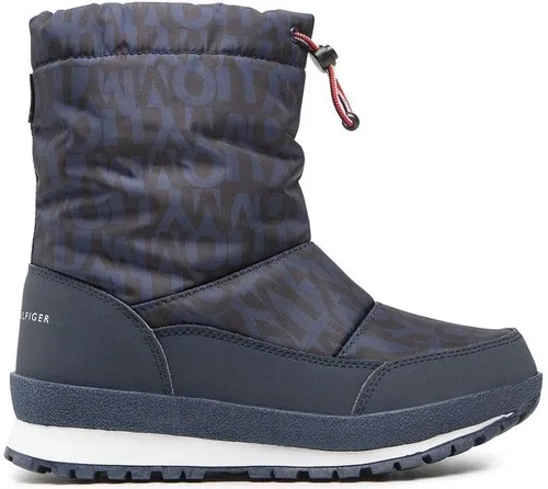 Snehule Tommy Hilfiger - Snow Boot T3B6-32547-1486 S Blue 800