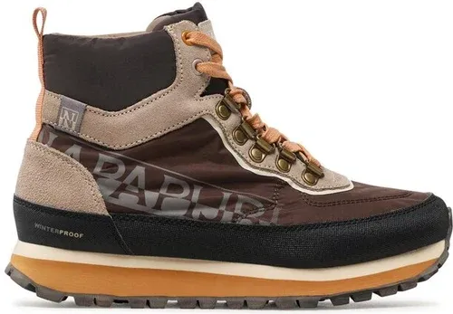 Členková obuv Napapijri - Snowrun NP0A4H76 Raindrum Brown WA1