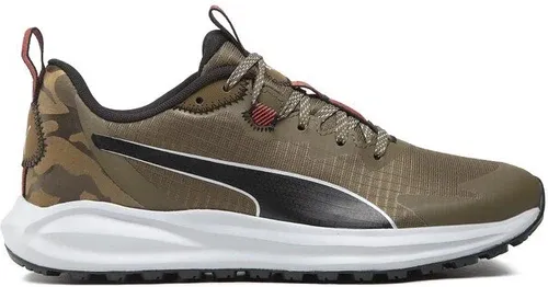 Topánky Puma - Twitch Runner Trail Winter 377088 02 Olive/Platinum Gray/Black