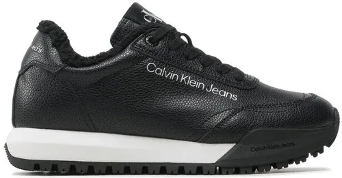 Sneakersy Calvin Klein Jeans - Toothy Runner Laceup Lth-W YW0YW00830 Black BDS