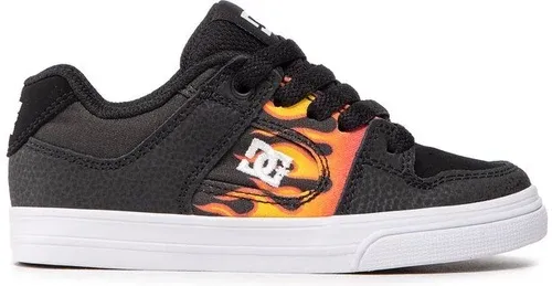 Sneakersy DC - Pure ADBS300267 Black/Flames (BFM)