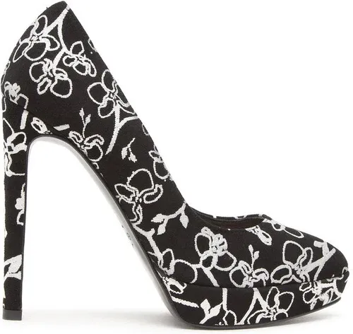 Lodičky Edeo - 3968-1521 Czarny Wzór