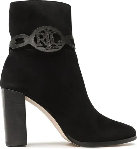 Členková obuv Lauren Ralph Lauren - Abigael 802882376002 Black