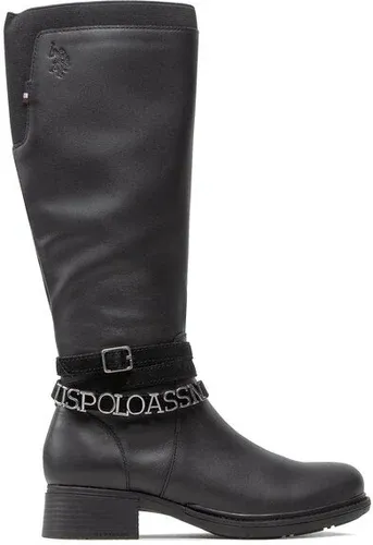 Čižmy U.S. Polo Assn. - Beggy008 BEGGY008W/BL1 Blk