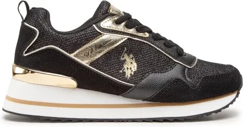 Sneakersy U.S. Polo Assn. - Fey003A Shiny FEY003W/BHT1 Blk/Gol01