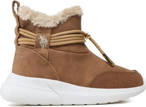 Šnurovacia obuv U.S. Polo Assn. - Tune002 TUNE002K/BUH1 Brw