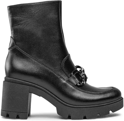 Členková obuv R.Polański - 1363 Czarny Lico