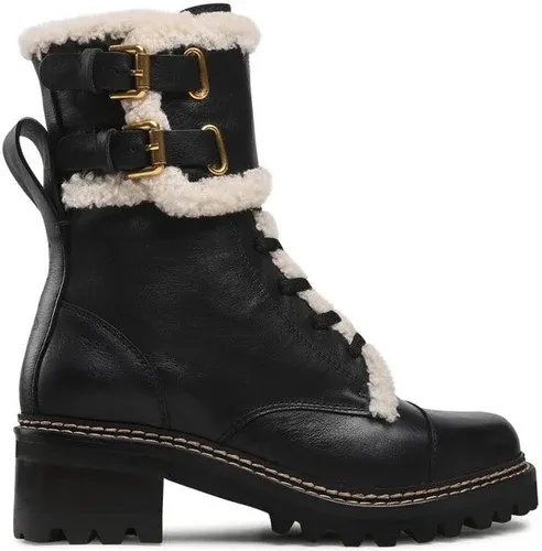 Členková obuv See By Chloé - SB39152C Black 999