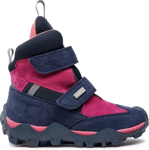 Šnurovacia obuv Bartek - 14395020 Niebieski/Cyklamen