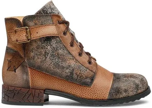 Členková obuv Maciejka - 05077-10/00-5 Ciemny Beż