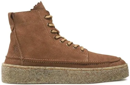 Šnurovacia obuv Fly London - Rubefly P601542001 Sand