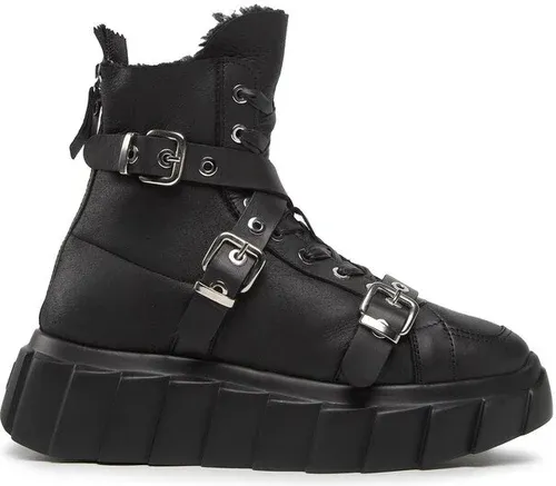 Členková obuv AGL - Blondie Mountain D943504MGK75241013 Nero/Nero