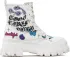 Outdoorová obuv Buffalo - Aspha Rld Laceup Mid 1622141 White/Graffiti
