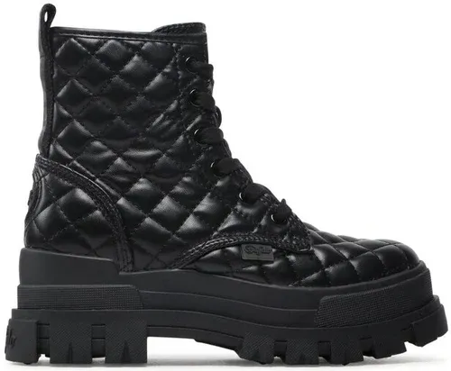 Outdoorová obuv Buffalo - Aspha Rld Laceup Mid 1622150 Black Pad