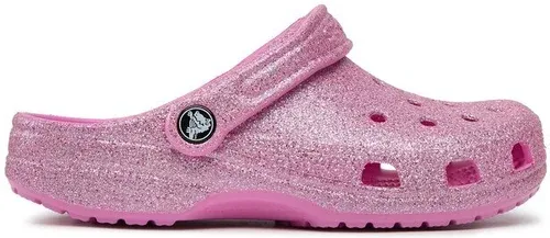 Šľapky Crocs - Classic Glitter 207551 Rose Pink