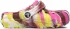 Šľapky Crocs - Classic Lined Marbled Cgk 207773 Electric Pink/Multi