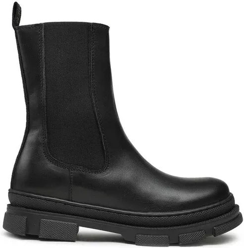 Šnurovacia obuv Steve Madden - Jfilina SM15000142-03001-017 Black Leather