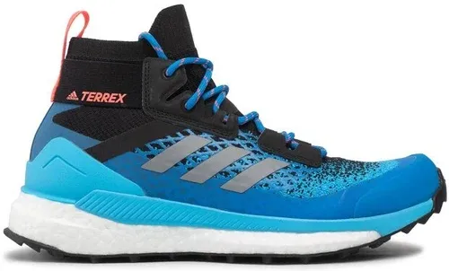 Topánky adidas - Terrex Free Hiker Primeblue GZ0334 Core Black/Grey Three/Blue Rush