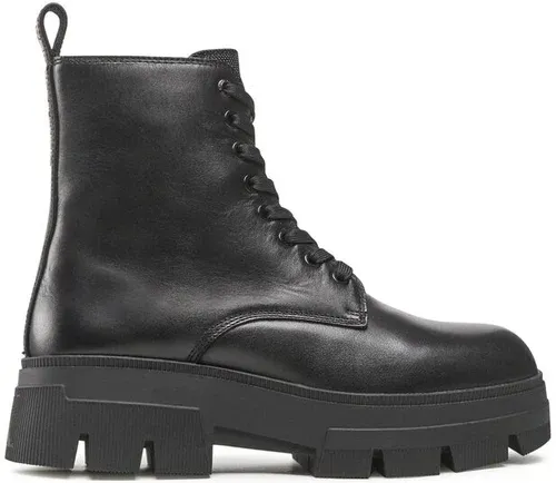 Outdoorová obuv Calvin Klein Jeans - Chunky Combat Laceup Boot YM0YM00559 Black BDS