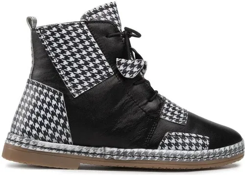 Členková obuv Manitu - 990033-03 Weiss/Szchwarz