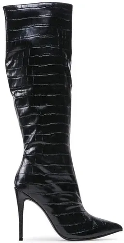 Čižmy Steve Madden - Dignify SM11002194-02002-066 Black Croco