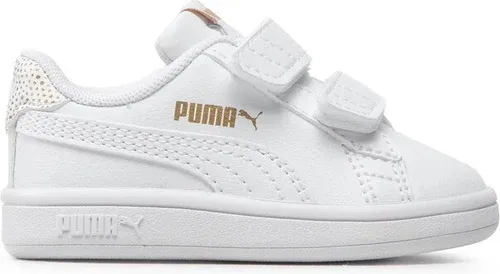 Sneakersy Puma - Smash V2 Metallics V Inf 386199 01 Puma White/Puma Team Gold