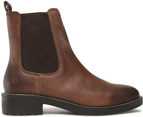 Členková obuv s elastickým prvkom s.Oliver - 5-25311-29 Mocca 304