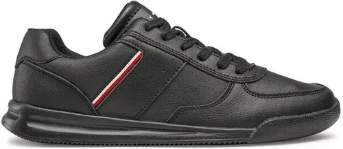 Sneakersy Tommy Hilfiger - Lightweight Leather Detail Cup FM0FM04280 Black BDS