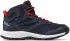 Šnurovacia obuv Jack Wolfskin - Woodland Texapore Mid K 4042152 Night Blue/Red
